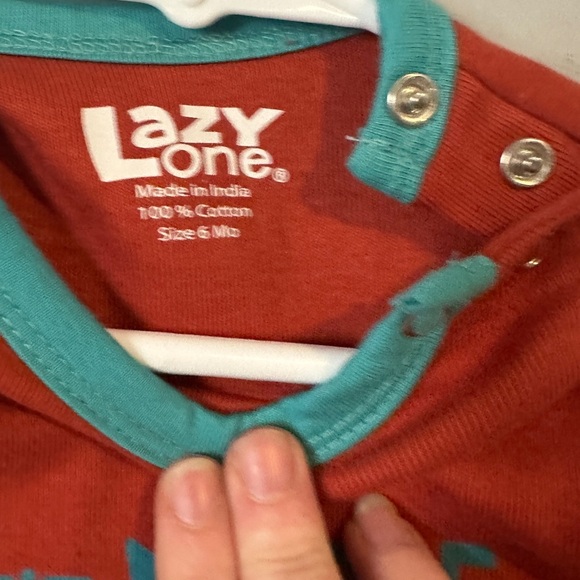 NWT - Lazy One Red Moose Baby Onesie - Picture 2 of 4